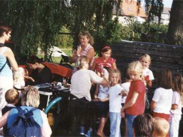 Tradition auf Usedom: Das Loddiner Erntefest 2003.
