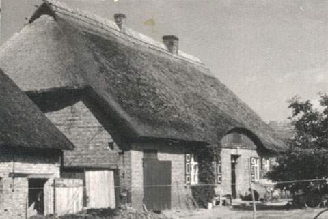 Haus Labahn am Achterwasser: Das älteste Bauernhaus Loddins.